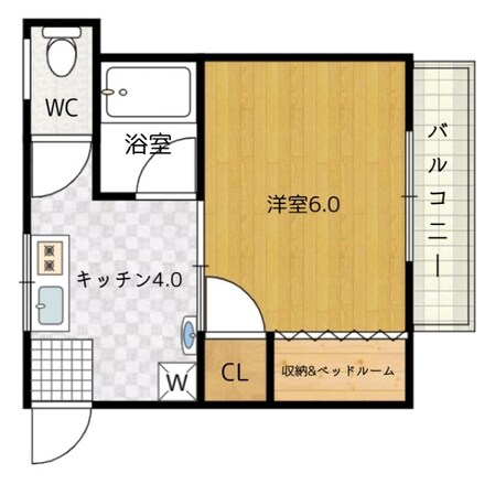 石橋駅 徒歩7分 2階の物件間取画像